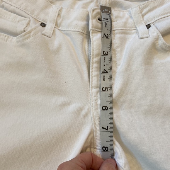 Jessica Simpson Rockin Curvy Boot Cut White Jeans, Size 27 Reg. - Picture 6 of 10